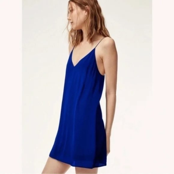 ARITZIA Wilfred Free Vivienne Mini Camisole Slip Dress - Picture 1 of 6